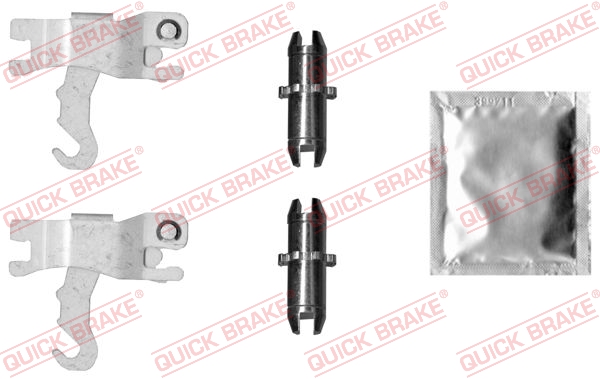 QUICK BRAKE 120 53 029 Kit riparazione, Espansore